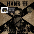 Hank Williams III REBEL WITHIN Limited RSD 2025 New Black/White Colored Vinyl LP