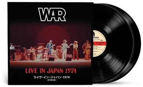 War LIVE IN JAPAN 1974 New Sealed Black Vinyl Record 2 LP